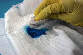 Общие правила очистки ткани от краски